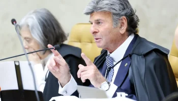 Fux vota no STF pela responsabilização das redes sociais por conteúdos . Antônio Augusto/STF