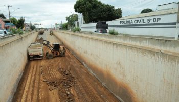 Obras no Viaduto do Papillon Park já começaram
