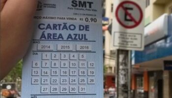 Reajuste da Área Azul em Goiânia ultrapassa 70%